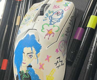 My girlfriend customized my mouse for me and now I’m afraid to use it