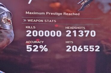 Sniper Goal Reached!