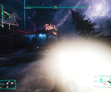 I can't even see my gun