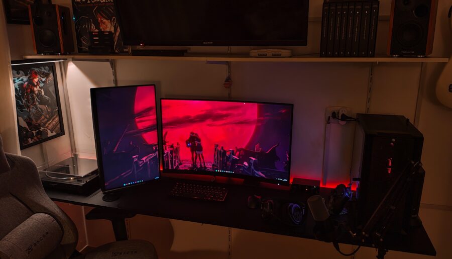 My current bedroom setup