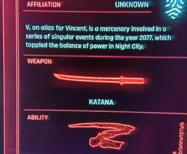 How V will be remembered in Night City
