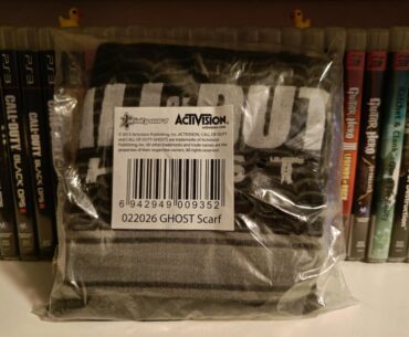 [GHOSTS] war rumbling through my collection and found this pre-order scarf