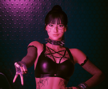 My new cyberpunk character (rate 1-10!)