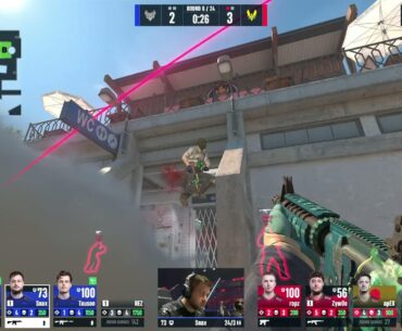 Hypex triple kill with 1v2 AWP clutch against Vitality