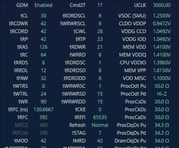 Help with RAM timings for 1% lows CS2