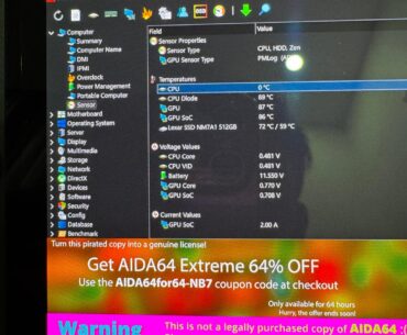Zotac Zone hitting 89°C CPU / 72°C SSD at 28W TDP. Is this normal or should I repaste? Need recommendations!
