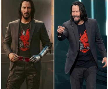 Anyone would rather have Keanu Reeves as the alternate look compare to the one we had? So it's just V arguing with Keanu.
