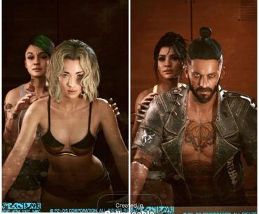 My female V and male V with their significant others
