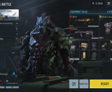 Not messing around for the final Gauntlet mission.