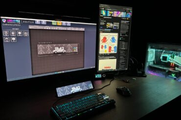 Added a dedicated mini stat-screen to the setup. Couldn't find a UI that fit the vibe, so I coded my own.