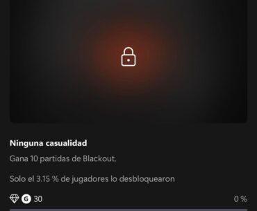 Hay gente de Xbox que puedan ayudar a intentar boostear blackout para sacar los logros?
