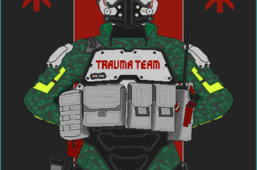 I love the trauma team aesthetic so I made some pixel art