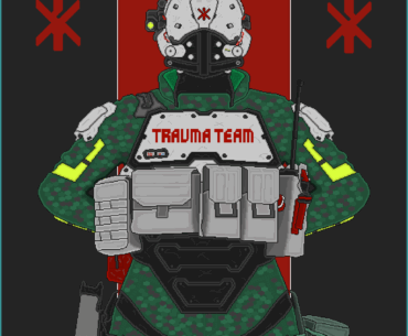 I love the trauma team aesthetic so I made some pixel art