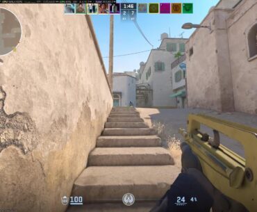 No hitreg? Aimpunch should have thrown off his accuracy.