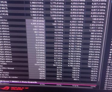 5800XT 4950MHz Stock Boost + 4760MHz Effective | CO -20 Game Stable | B550 Asus Rog Strix | Igloo 360 | 61°C BF6