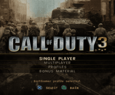 [COD3] I got 100% on Call of Duty 3 (Read Description)