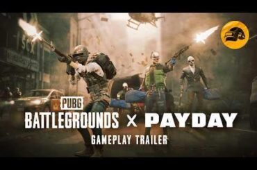 New Mode: PUBG x PAYDAY Gameplay Trailer