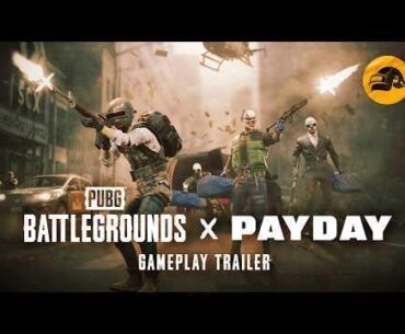 New Mode: PUBG x PAYDAY Gameplay Trailer
