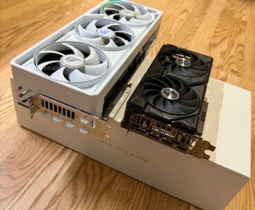 Old Vs New went from a 4070super to a ROG astral 5090