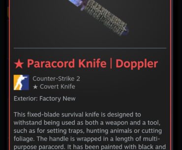 trade knife