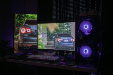 My battle station progress so far after moving homes