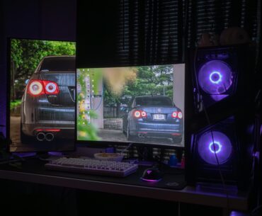 My battle station progress so far after moving homes