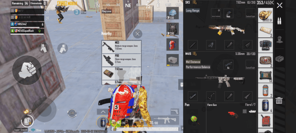 8 flares in one pubg match😭...
