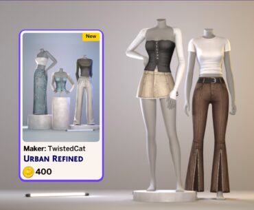 New The Sims 4 Maker Pack Release: Urban Refined