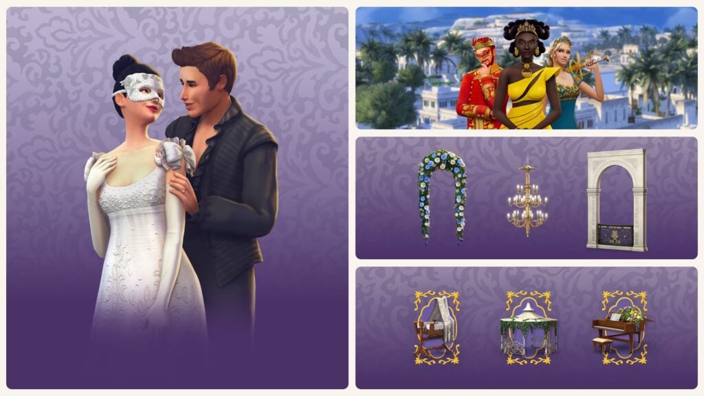 The Sims 4 Bridgerton Kits Out Now: Release Details and Contents 14 sims 4 royal bundle release