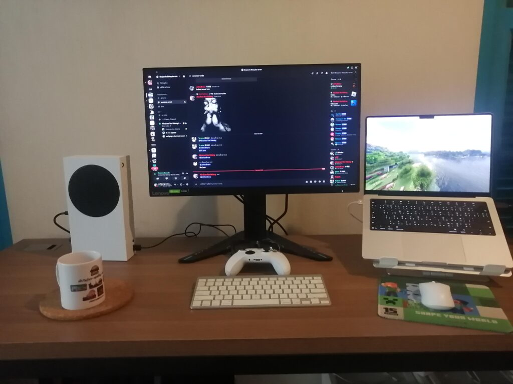 My setup for music compose / modeling and coding