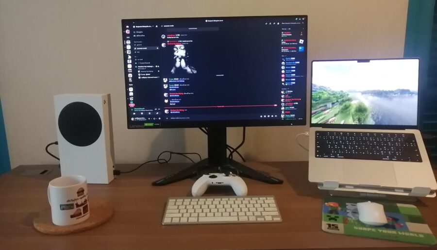 My setup for music compose / modeling and coding