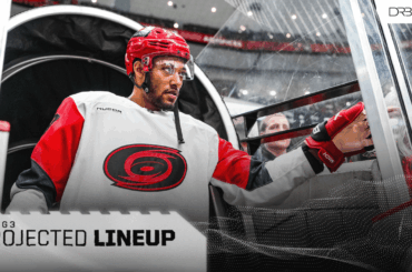 Projected Lineup: ECF, Game 3 at Montreal