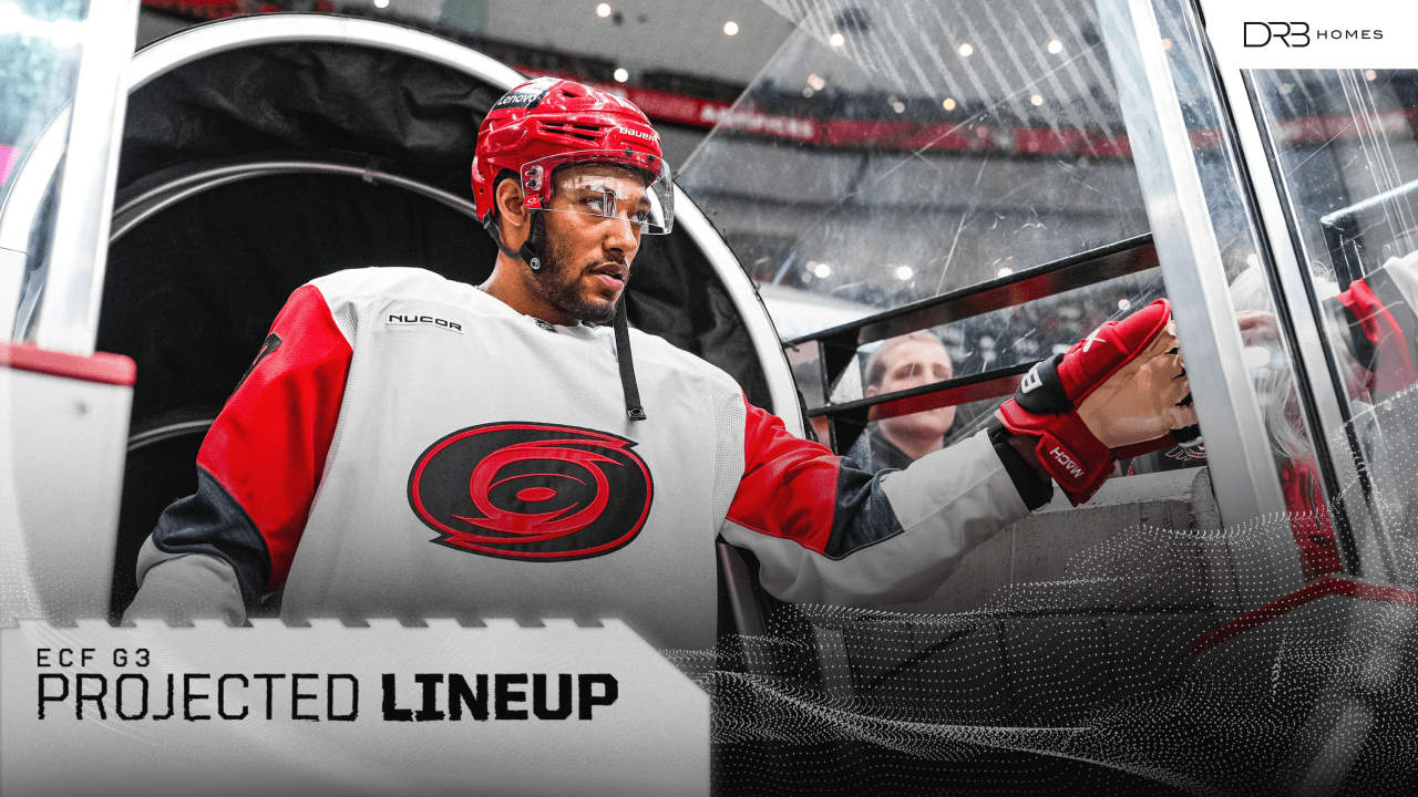 Projected Lineup: ECF, Game 3 at Montreal Projected Lineup: ECF, Game 3 at Montreal