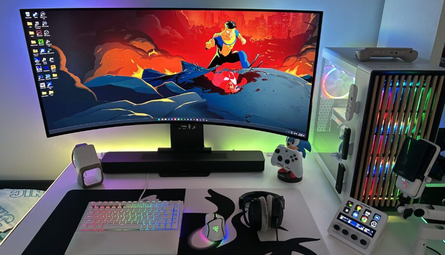 My setup after all these years of improvements…I think I’m done