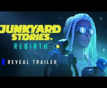 A broken robot carrying the consciousness of a legendary hacker - Junkyard Stories: Rebirth trailer