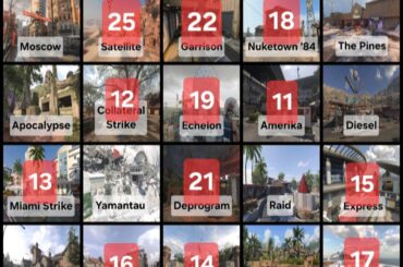Round 19! Amerika has been taken out. Top comment decides the next map to be eliminated.