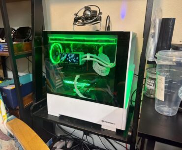 One white wire to go and I can consider this build complete!!