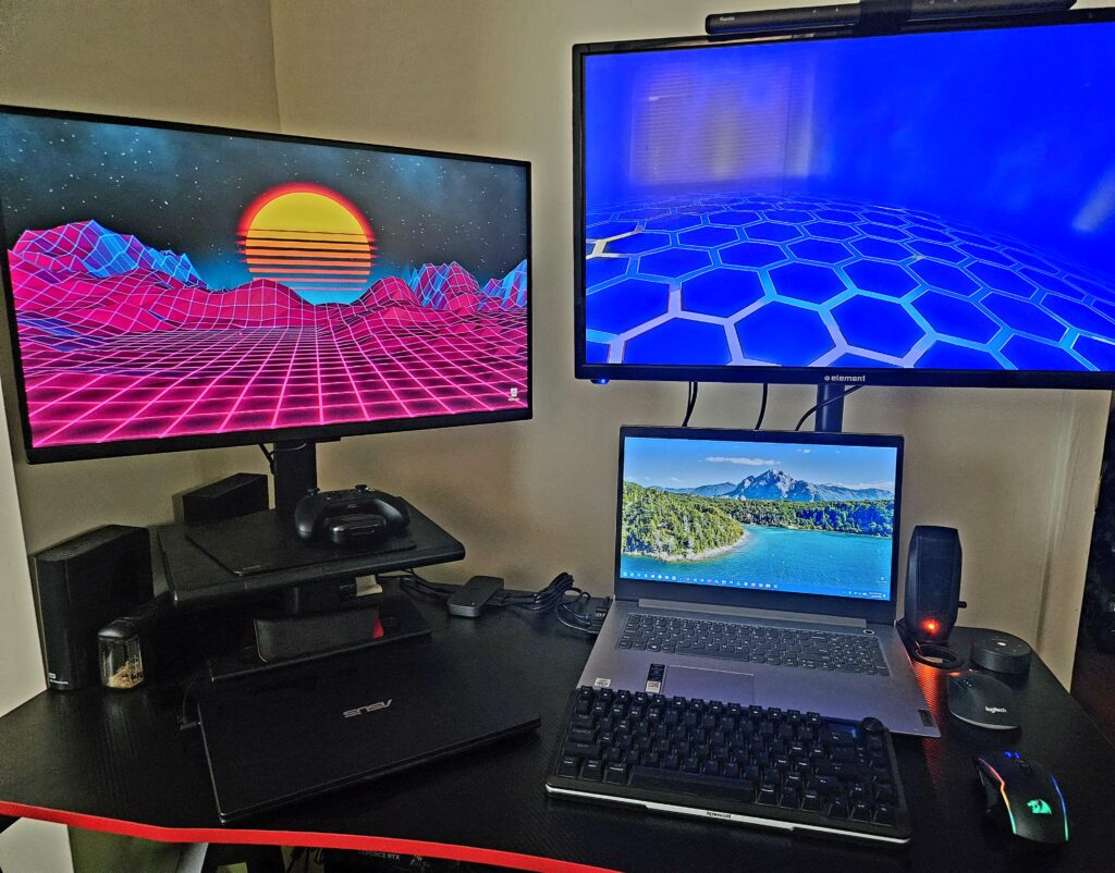 Noob Gamer and setup