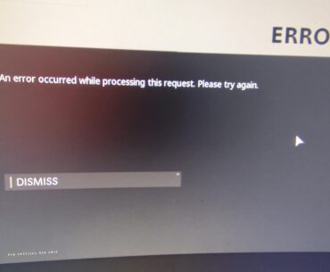 Problem with game connectios , anyone know what to do?
