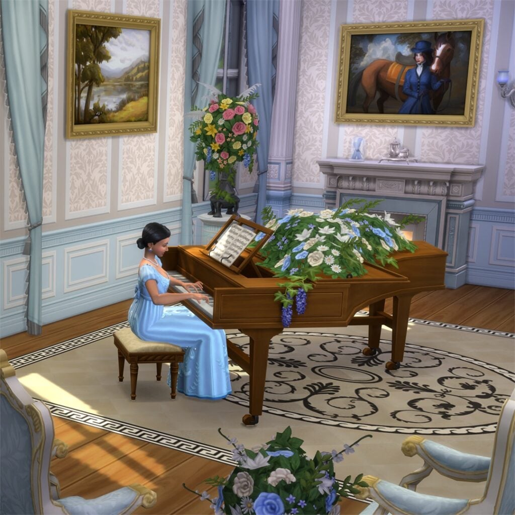 The Sims 4 Bridgerton Kits Out Now: Release Details and Contents 4 the sims 4 masquerade ball bundle offer5