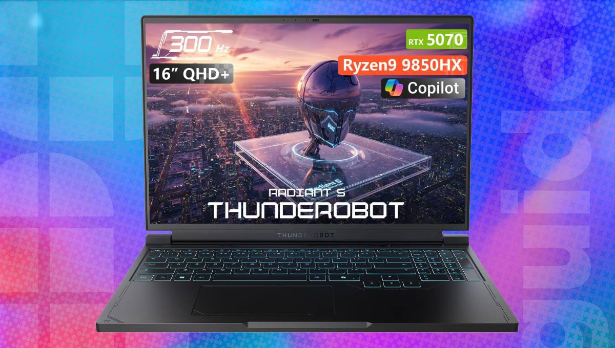 RTX 5070 gaming laptop with Ryzen 9 9850HX and 32GB of DDR5 drops under $1,500 with Amazon deal RTX 5070 gaming laptop with Ryzen 9 9850HX and 32GB of DDR5 drops under $1,500 with Amazon deal