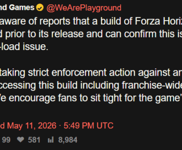 Playground Games Speak On Forza Horizon 6 Leak