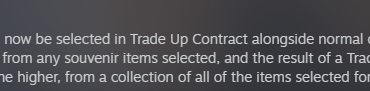 Valve added Souvenir to contracts, expect their prices to go up