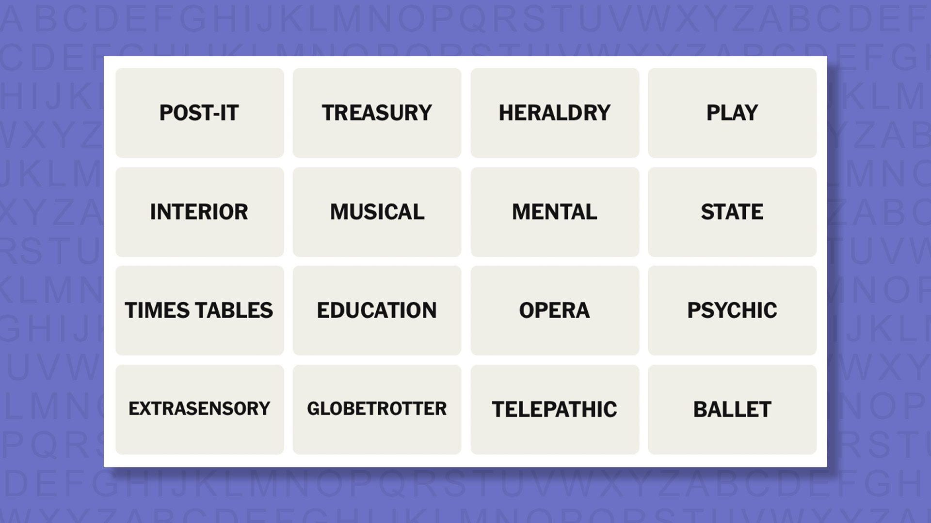 NYT Connections hints for game 1056 on a purple background