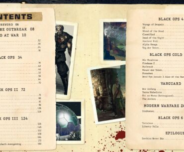 The full content for the Zombies Artbook