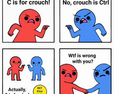 C for crouch is the only correct answer