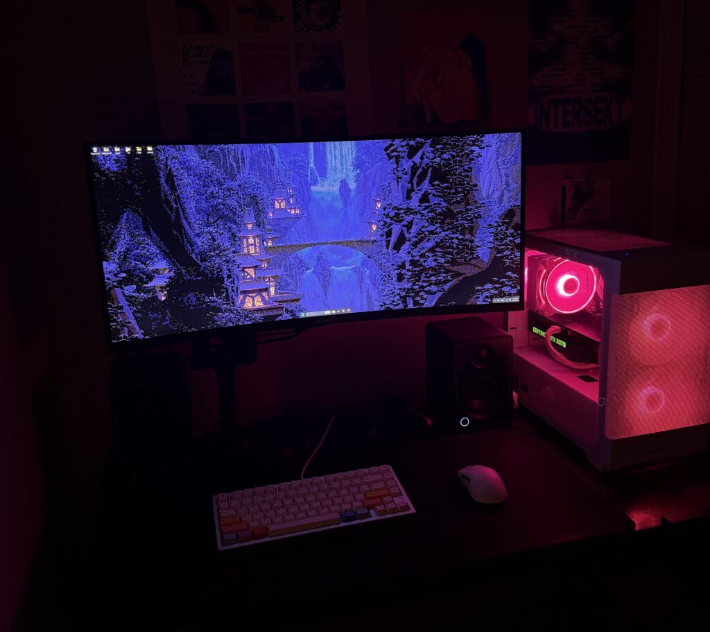 I’d like to add a little more light somewhere… but these peripherals aren’t RGB!