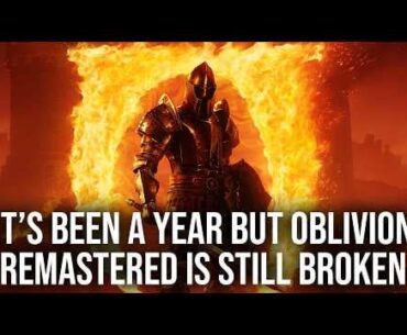 It's been a year since release and Oblivion Remastered is still broken- Digital Foundry