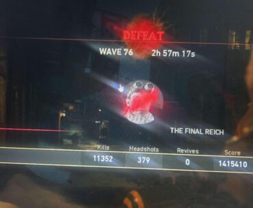 The Final Reich Round 100 Speedrun Attempt