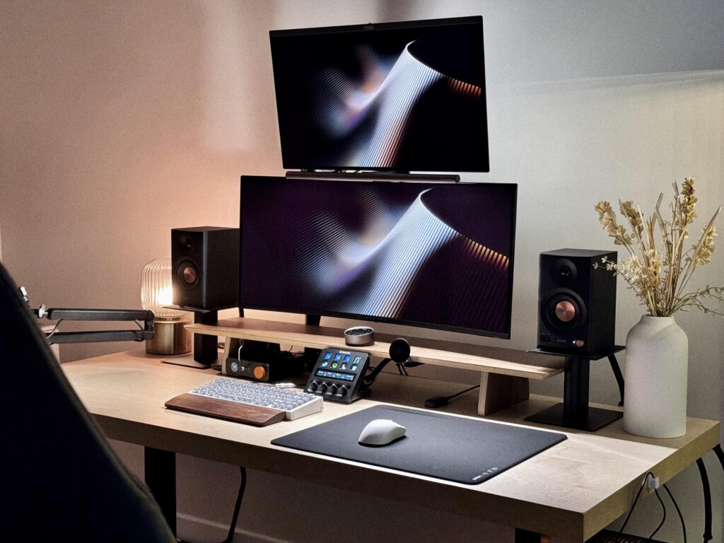 new place current setup